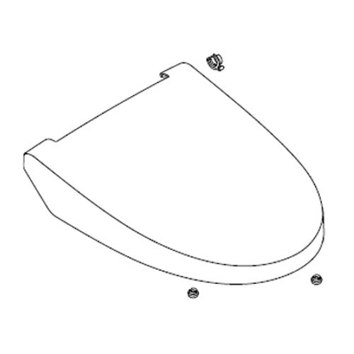 リクシル・イナックス【312-1059-CF】 LIXIL・INAX 便フタキット トイレ部品 [312-1059/*] LIXIL INAX【純正品】