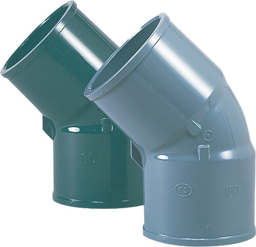 上水道関連製品 TS継手/HI継手 HI継手 HI45゜エルボ HI45TL150 Mコード:13118 (前澤化成工業、積水、東栄管機 他) 配管部品,管材 【純正品】