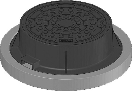 【法人のみ、製造業者直送のみ、代引っ張ること不可】 下水管かかわり合い生産品 防御すること蓋 350つづき物 T25A手あい BH-T25A350VE^うすい N M吊りひも:60715 前澤化成工業【純然たる品】