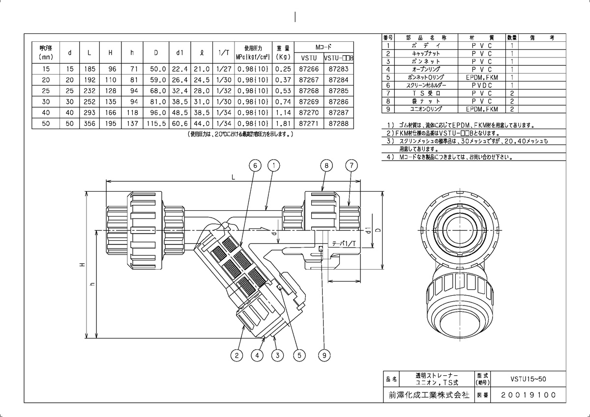 配送員設置送料無料 楽天市場 その他製品 Msバルブ ストレーナ ユニオン式vstu 30メッシュ Vstu 25 Mコード 前澤化成工業 換気扇の激安ショップ プロペラ君 代引き手数料無料 Www Psht Or Id