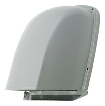 AT-150FWS4SO メルコエアテック 外壁用 (ステンレス製) 深形フード (パイプガイドなし) |縦ギャラリ・網 AT150FWS4SO【純正品】