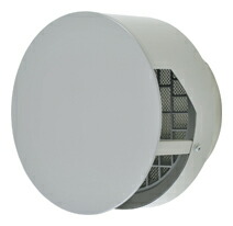 メルコエアテック 【AT-200TBNSD】外壁用（ステンレス製／鋼板製） 耐外風ベントキャップ（壁汚れ低減タイプ） ギャラリ・網 適用パイプ200mm【純正品】