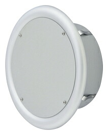 メルコエアテック 【AT-250CKA】室内用（アルミ製） クーラーキャップ（アルミ製） 適用パイプ250mm 【エアコン用の穴をふさぐキャップ】 エアコン配管 穴 ふた 蓋 フタ 【純正品】 7,813円