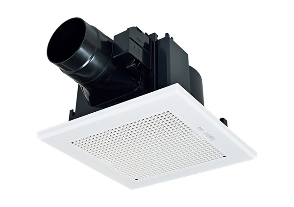 三菱【VD-15ZPCD14】 換気扇 ダクト用換気扇 天井埋込形 接続パイプΦ100mm 埋込寸法260mm角 浴室・トイレ・洗面所用 サニタリー用 電気式シャッター付 低騒音形 VD-15ZPCD13の後継品 ダクト換気扇 【純正品】