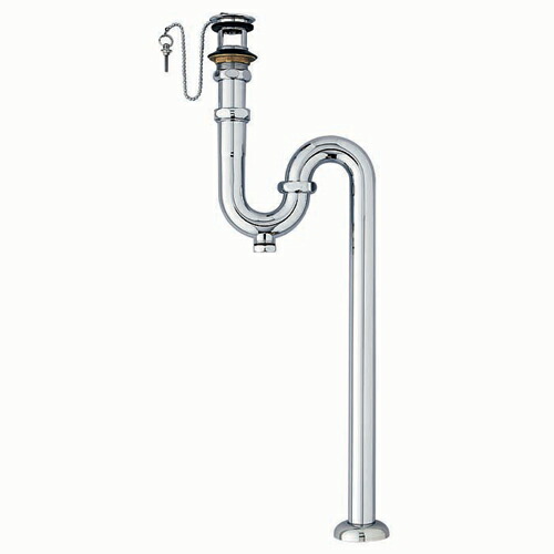 【M6AS】 ミヤコ 洗い濯ぎ口付S落とし穴(アフレ付) 洗面・室内用便器器配管工業部材