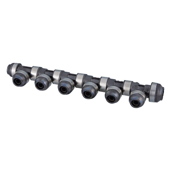 オンダ製作所 ONDA 【WH1A-BA08】 樹脂ヘッダー 16A（PEX）×1口+13A（PEX・PB）×7口 ダブルロックジョイント 架橋ポリエチレン管 接続