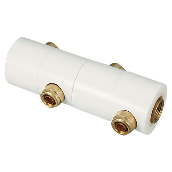 オンダ製作所 ONDA 【WRHS11-1304-S】 回転ヘッダーセット Rc3/4&times;2口+13A（PEX・PB）&times;4口 15mm保温材 ダブルロックジョイント 架橋ポリエチレン管 接続｜換気扇の激安ショップ プロペラ君