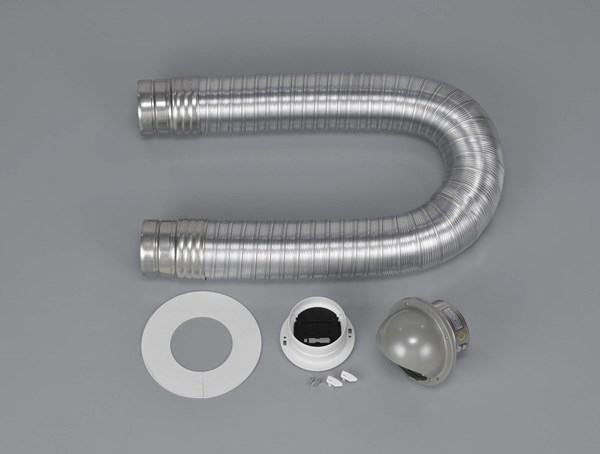 楽天市場】リンナイ 乾太くん ダンパー付排湿管セット パイプフード