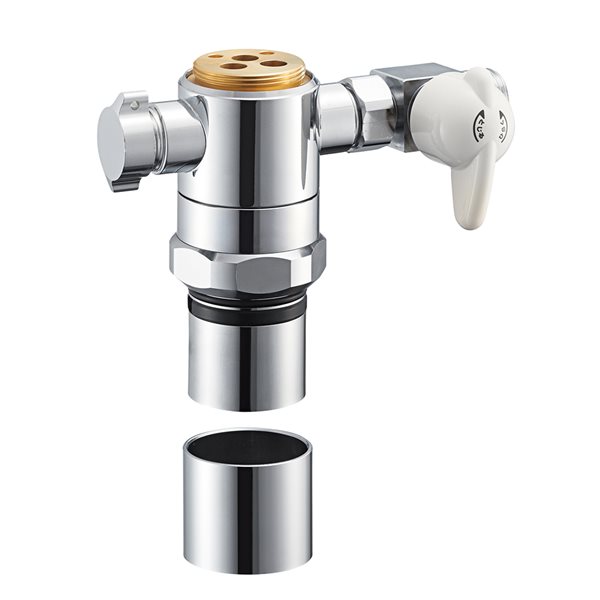 B98-AU5 三栄水栓[SANEI] シングル混合栓用分岐アダプター（SANEI用） 水栓部品 分岐用品・食器洗い機用ホース 【純正品】