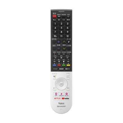【ゆうパケット】0106380606 せつ然たる[SHARP] せつ然たる 液晶テレビ受像機用 遠隔操作（010 638 0606）