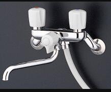 TOTO 浴室用水栓金具 TMS25CU (寒冷地用) 2ハンドルシャワー金具/壁付きタイプ 一時止水なしタイプ 鉛低減【純正品】