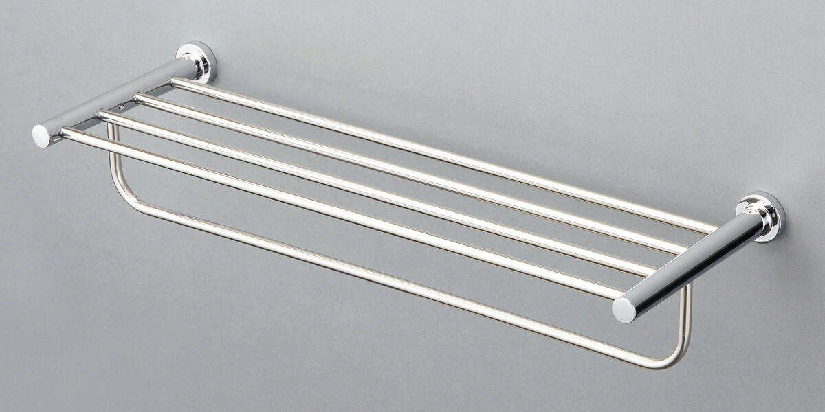 YTS406B TOTO タオル棚 アクセサリー メタル系　浴室内、タオル棚、バスルーム内、ホテル、ユニットバス、【純正品】｜換気扇の激安ショップ プロペラ君