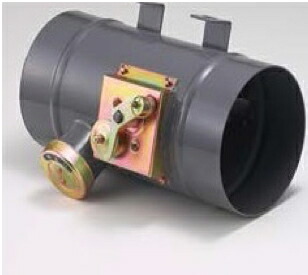 【1個】PDB-R100 防火ダンパー (FD) 体温電気ヒューズ標準尺度 72° 100φ用 単品ロット:1個 材質 SPCC 1.6t オリエントアルチタイト【純然たる品】