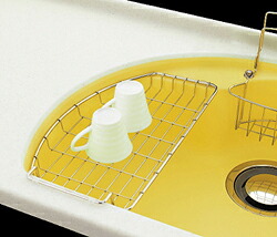 トクラス 【HFDAM25SL】 水切り網カゴ:Lタイプ (Gシンク用)[GDAM25SL] [HKDAM25SL]同等品 キッチン G2シンク【純正品】｜換気扇の激安ショップ プロペラ君