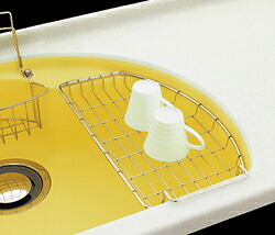 トクラス 【HFDAM25SR】水切り網カゴ:Rタイプ (Gシンク用) [GDAM25SR][HKDAM25SR] 同等品 キッチン G2シンク【純正品】｜換気扇の激安ショップ プロペラ君