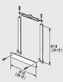PK-D410NR ノーリツ なおなお書き金枠仕かける なおなお書き築き上げる給湯器取り替え専用部材【完全無欠品】 木材・建築資材・設備-花・ガーデン・DIY
