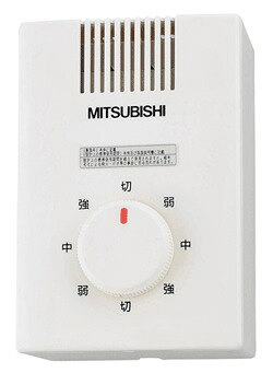 三菱 換気扇 部材 サイクル扇 CY-402 CY-40-WG専用速度調節器 2台同時速調器【純正品】