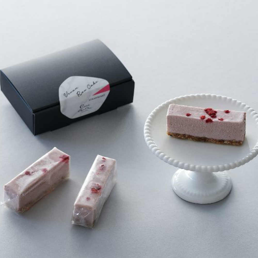 楽天市場 ヴィーガン ストロベリーローケーキ ５本セット ギフト スイーツ お菓子 ココシュシュ アレルギー ビーガン ヴィーガン グルテンフリー 白 砂糖不使用 卵不使用 乳製品不使用 小麦不使用 低gi 糖質制限 Coco Chouchou楽天市場店