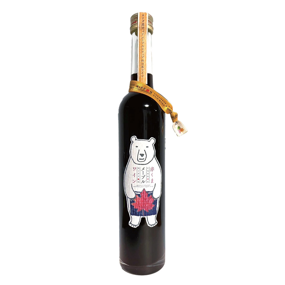 【3本セット～】赤ワイン 赤くまワイン メープルワイン 500ml 日本産ワイン 10度 国産 カナダ産 ピュアメープルシロップ ２種ぶどう 新生活 引っ越し 新社会人 成人式 フレッシュスタート フレスタ 花見 ピクニック