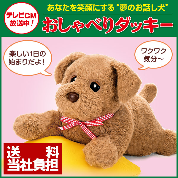 新聞 ココチモオリジナル タカラトミーアーツ お話し犬 肩こり ぬいぐるみ 朝刊 生活雑貨 プリンスダッキーセット 介護 おしゃべりダッキー Cococimo ロボット犬 認知症 ヒーリングパートナー しゃべる 知育 おしゃべり人形 高齢者 老人 癒し 音声認識 ココチモの