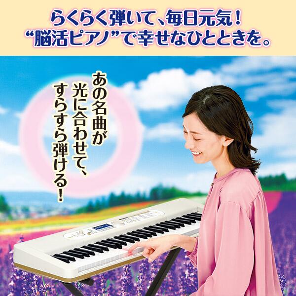 カシオ 楽らくキーボード LK-536 ユーキャンオリジナル CASIO光