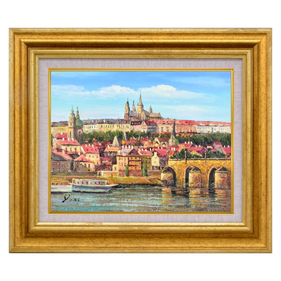 全国総量無料で 油彩画 油彩画 F6号 セーヌ川街並み 山下大希 真筆 Bks Iop おしゃれ 川沿いの風景 風景画 油絵 新品 額付き Freitag Com Br