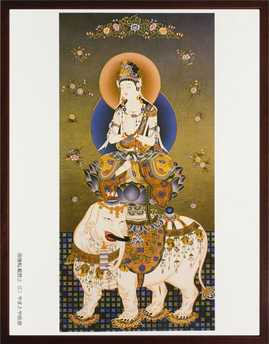 稀少 アンティーク 神社 干支曼荼羅 十二支御守本尊 辰巳 普賢菩薩 紙本 掛軸 Amazon｜仏像 普賢菩薩 置物 十二支 守り本尊 干支 辰年 巳年