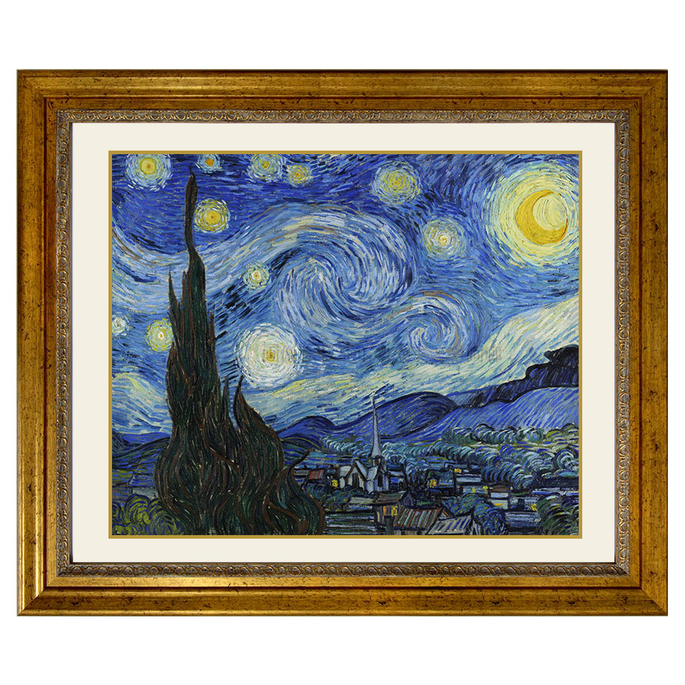 新品 星月夜 THE STARRY NIGHT ゴッホ プレイマット ハーティーあさひや on X: 