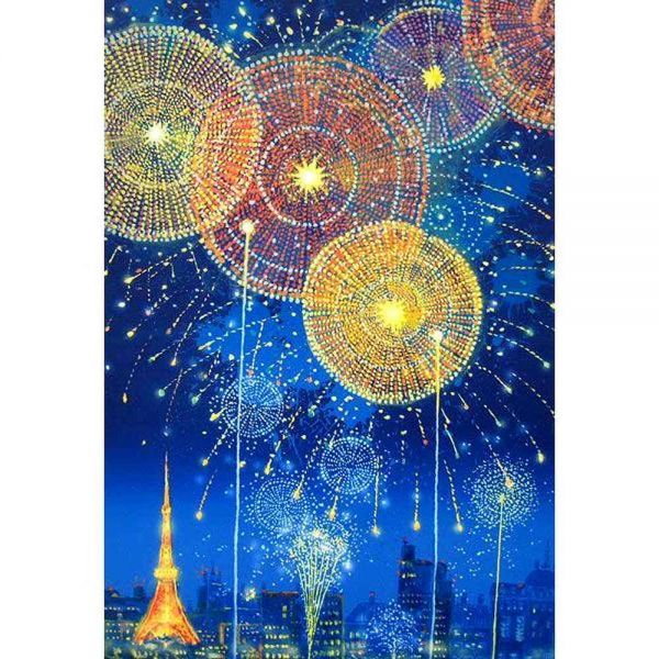 熨斗ラッピング無料 吉岡浩太郎 花火シリーズ 東京 ジクレー 版画 額付き 絵画 新品 風景画 直筆サイン入り 開運風水 東京タワー 花火大会 夏 Yk98 Sdl Mavipconstrutora Com Br