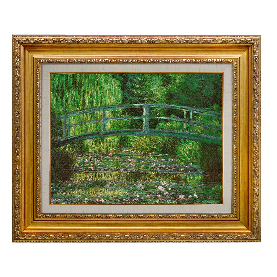 楽天市場】絵画 F6号 モネ 「睡蓮 （ウースター美術館）」 複製画 額