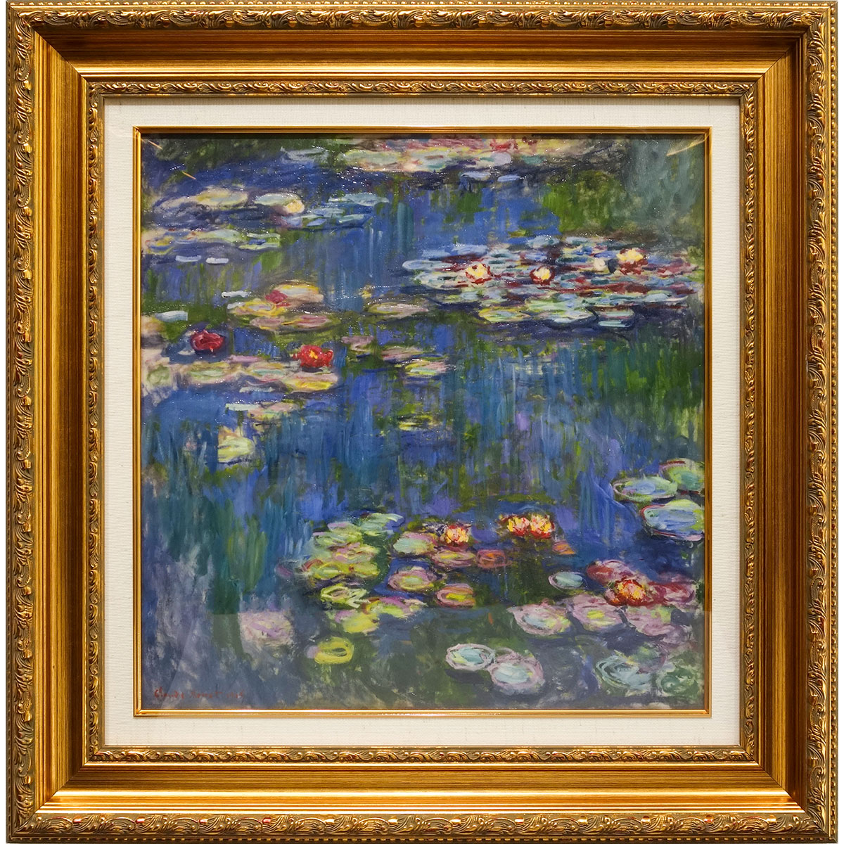 楽天市場】絵画 F6号 モネ ｢花瓶の花｣ 複製画 世界の名画 額入り 静物