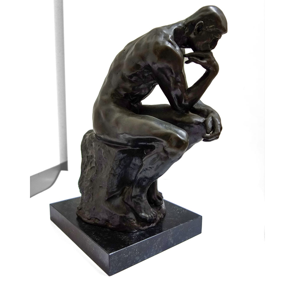 ロダン作品 青銅時代 ブロンズ像近代彫刻有名作家傑作置物美術