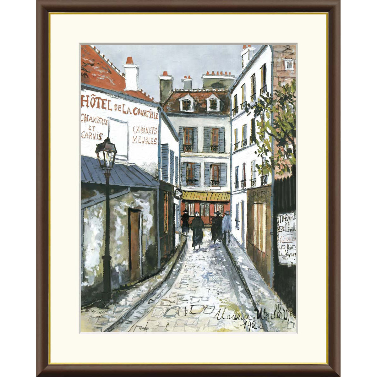 楽天市場】モーリス・ユトリロ 「パリのノートルダムとセーヌ川」 F8号