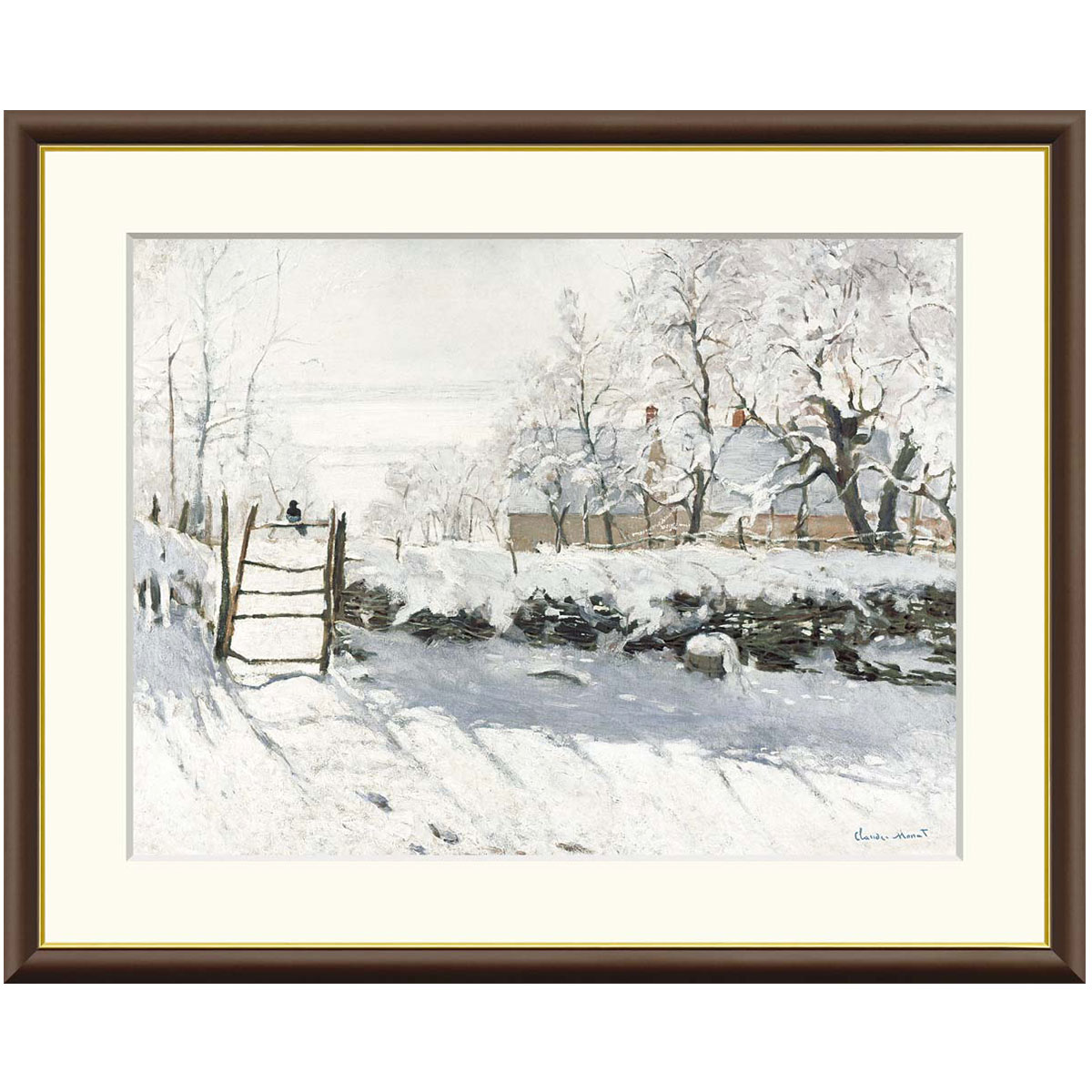 絵画 スコット サイン入り 雪景色Ⅱ ニューヨーク 150/300 楽天市場】絵画 F6号 モネ 「かささぎ」 複製画 額入り 世界の名画