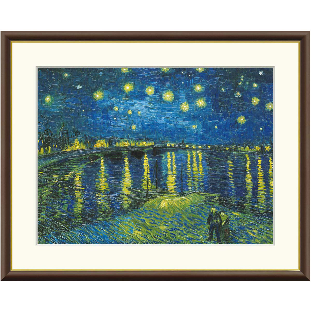 楽天市場】ゴッホ「星月夜」10号 立体複製名画 美術品