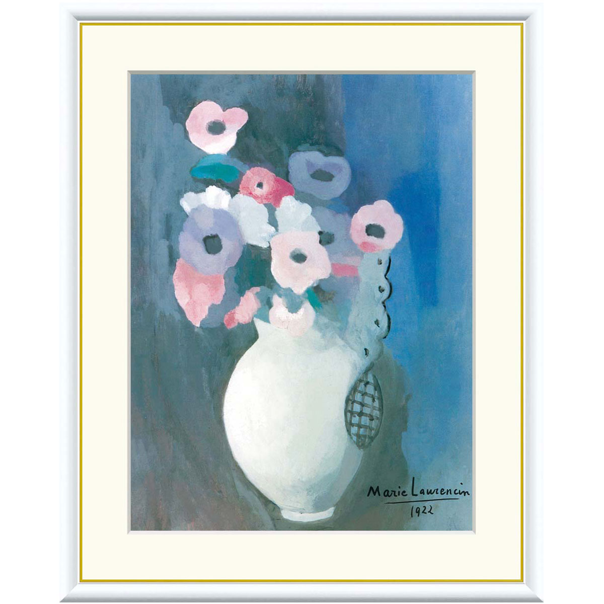 楽天市場】マリー・ローランサン「花」F8号（額外寸61x50cm