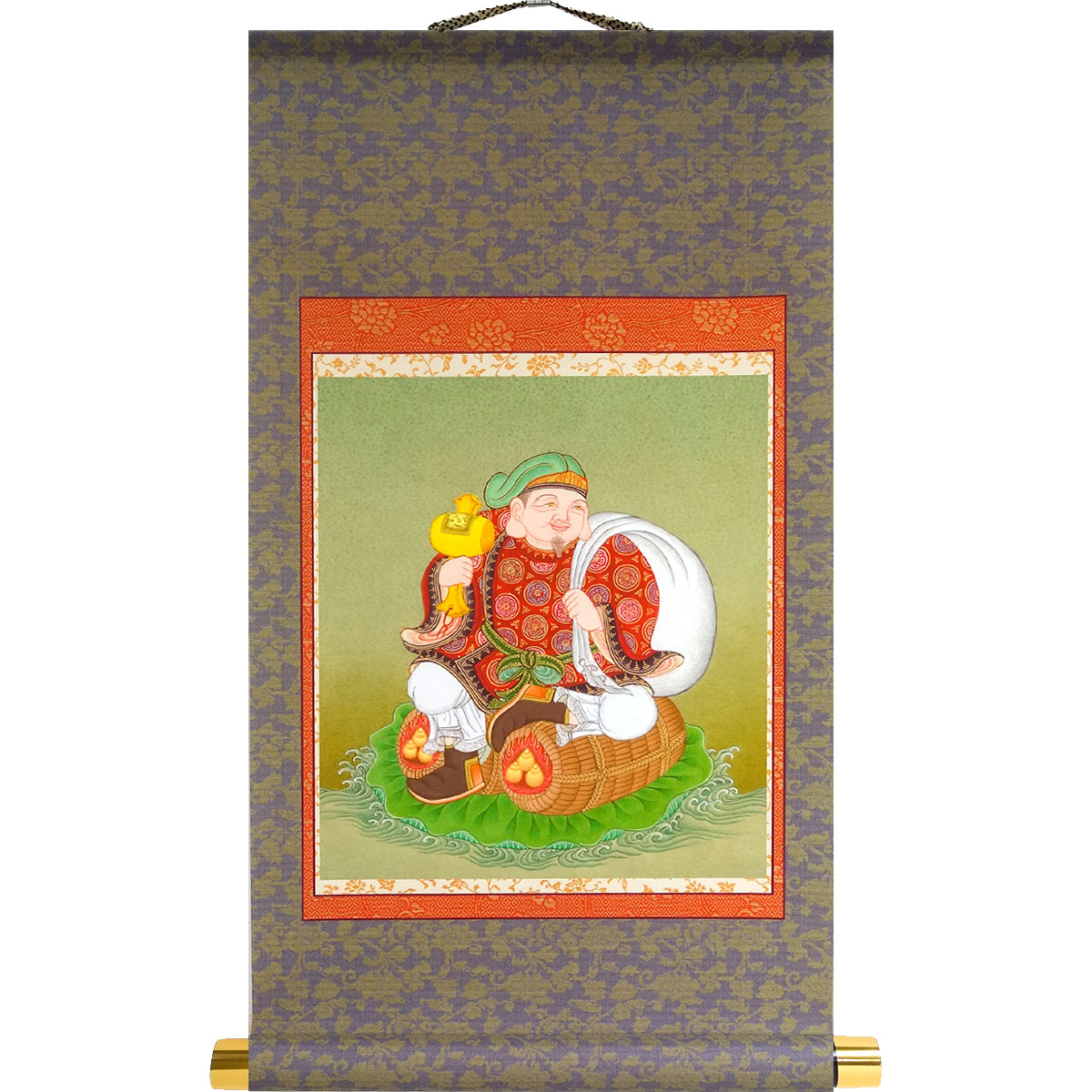 楽天市場】掛け軸 掛軸 十六善神大 大幅複製仏画 106×232cm 高級