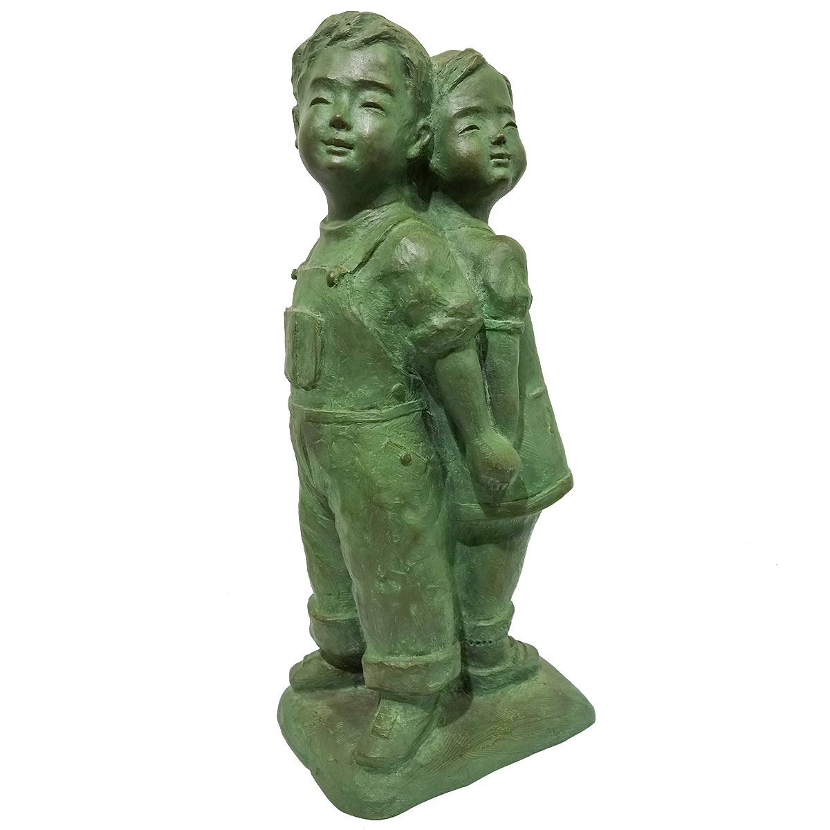 楽天市場】＊ 彫刻 玉野勢三 「ちいさな初恋」 ブロンズ像 銅製 銘あり