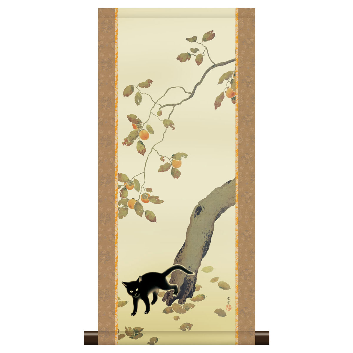 【真作】掛軸　秋草の美　繊細な桔梗と草　季節の彩り　和の風情を描く　Q172 真作】掛軸秋草の美繊細な桔梗と草季節の彩り和の風情を描くQ172