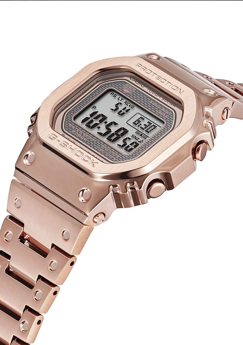 CASIO G-SHOCK カシオ ローズゴールドIPBluetooth対応 国内正規品 ジー