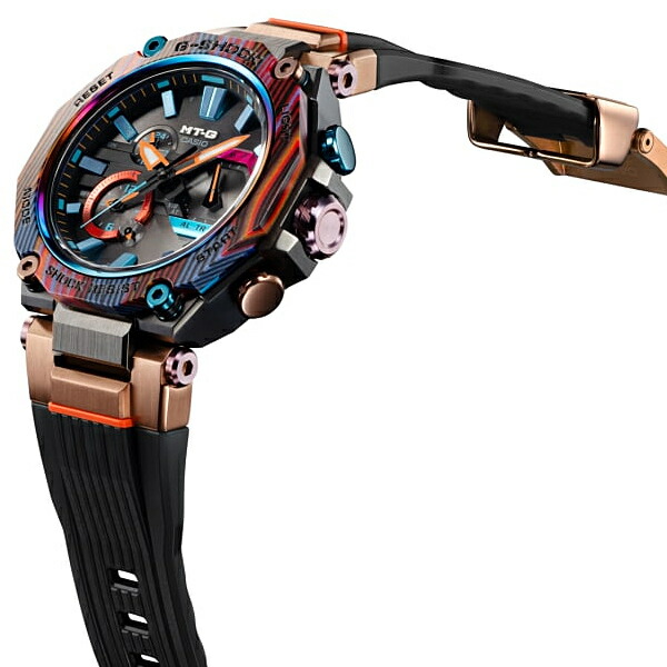 CASIOG-SHOCKカシオジーショックMTG-B2000XMG-1AJRメンズ腕時計MTG-B2000マーブルカーボンベゼルMulti-colorcarbonRainbowmountain20気圧防水国内正規品
