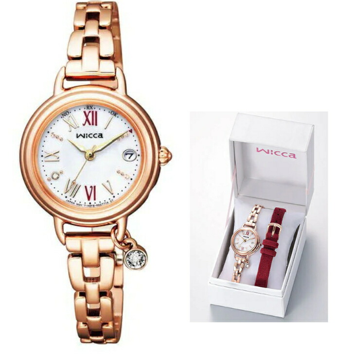 楽天市場】ウィッカ wicca ソーラーテック 電波時計 KL0-715-11