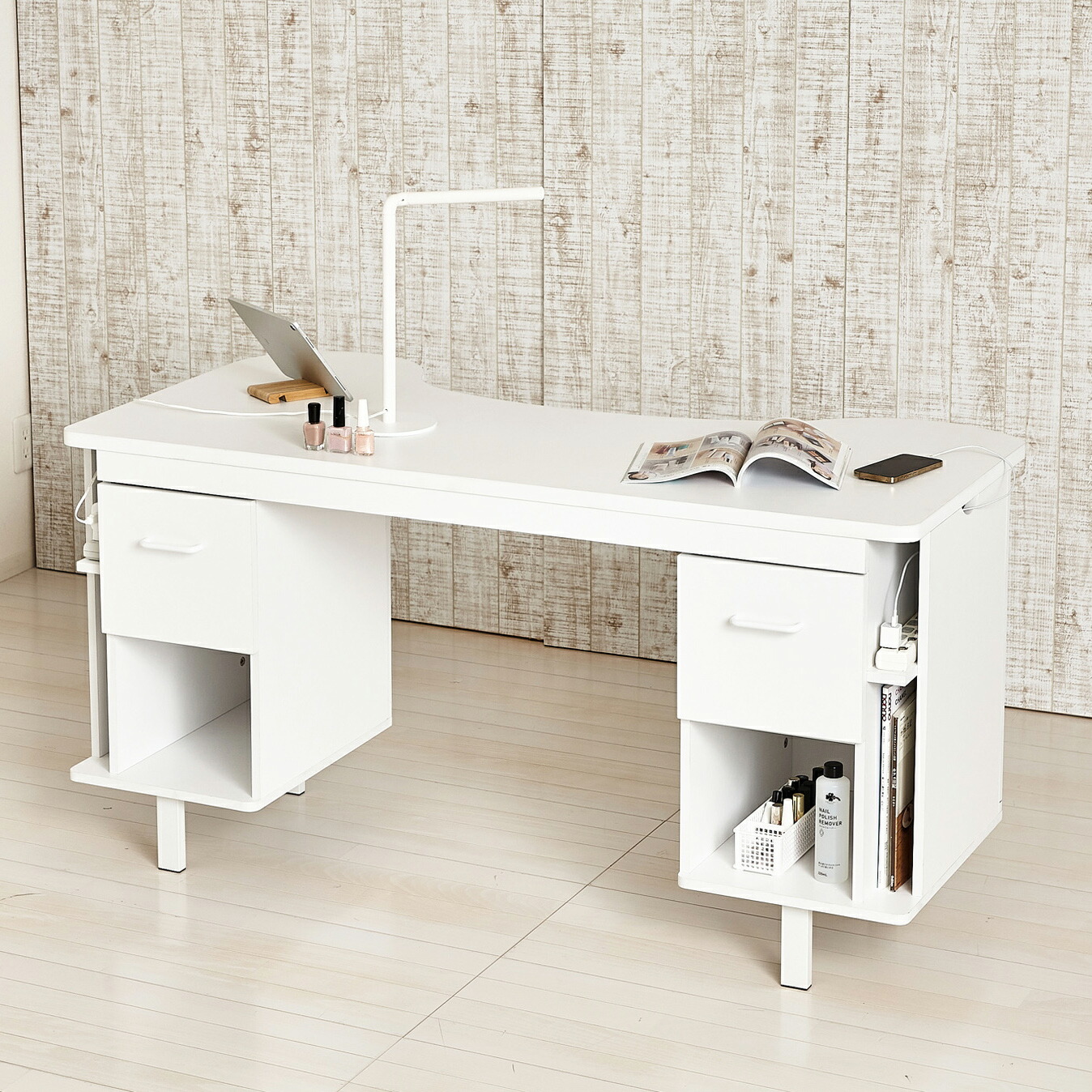 ネイルサロン開業セット】引き取りのみ！デスク/キャスター椅子