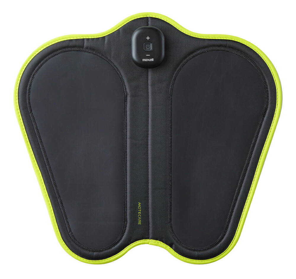 maxell 脚用EMS トレーニング MXES-FR610EXBK温熱脚用EMS運動器「もてケア FOOT EX」｜EMS運動器