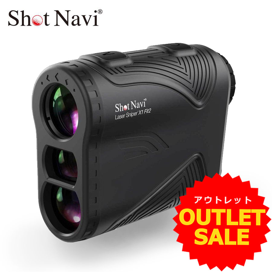 楽天市場】ShotNavi LaserSniper X1 Fit2（ブラック）ショットナビ/レーザースナイパーエックスワンフィットツーゴルフレーザー距離 計測器コンパクト 競技対応 ゴルフ 生活防水 ショット ゴルフレーザー（ポイント10倍） : ＣＯＣＯｄｅ Ｓｈｏｐ