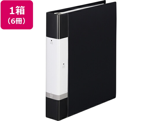 【百貨店SALE押さえる★最大限度20%OFF＆2,000円クーポン券】リヒトラブ お願いごと 読みやすい書き付け差替式A4 30穴 背幅50 黒6冊 Ａ４ 差替式読みやすい整理保存用具
