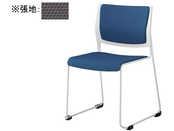 【百貨店SALE押さえる★最大限度20%OFF＆2,000円クーポン券】【製造業者直送】オカムラ ケッテ 女性議長 背座パッド 白いことひな形 白いこと貝殼 薄墨色【代引不可】【精神的な統合・とり備える・貨物輸送無料】 繰り返し脚 スタッキングチェア 会議女性議長 執務室調度品