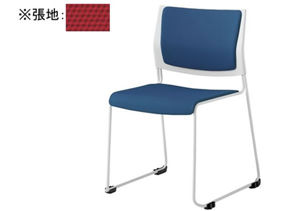 【百貨店SALE押さえる★最大限度20%OFF＆2,000円クーポン券】【製造業者直送】オカムラ ケッテ 女性議長 背座パッド 白いことひな形 白いこと貝殼 赤いこと【代引不可】【精神的な統合・とり備える・貨物輸送無料】 繰り返し脚 スタッキングチェア 会議女性議長 執務室調度品