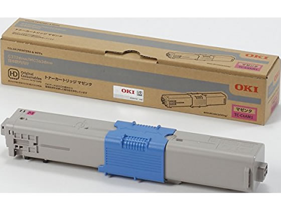 【レビュー投稿で100円OFFクーポン】OKI トナーカートリッジ マゼンタ TC-C4AM1 沖データ ＯＫＩ レーザープリンタ トナーカートリッジ インク