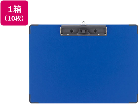 【マラソン限定★2,000円クーポン＆ポイント2倍】コクヨ 用箋挟B(クロス貼り・カラー)A4ヨコ 長辺とじ ブルー 10枚 Ａ４ 長辺とじ 横タイプバインダー クリップボード 用箋挟 ファイル